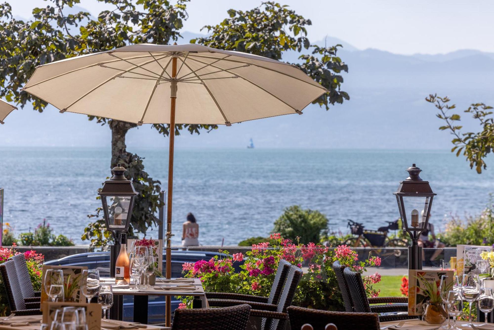 Romantik Hotel Mont Blanc Au Lac Morges Εξωτερικό φωτογραφία