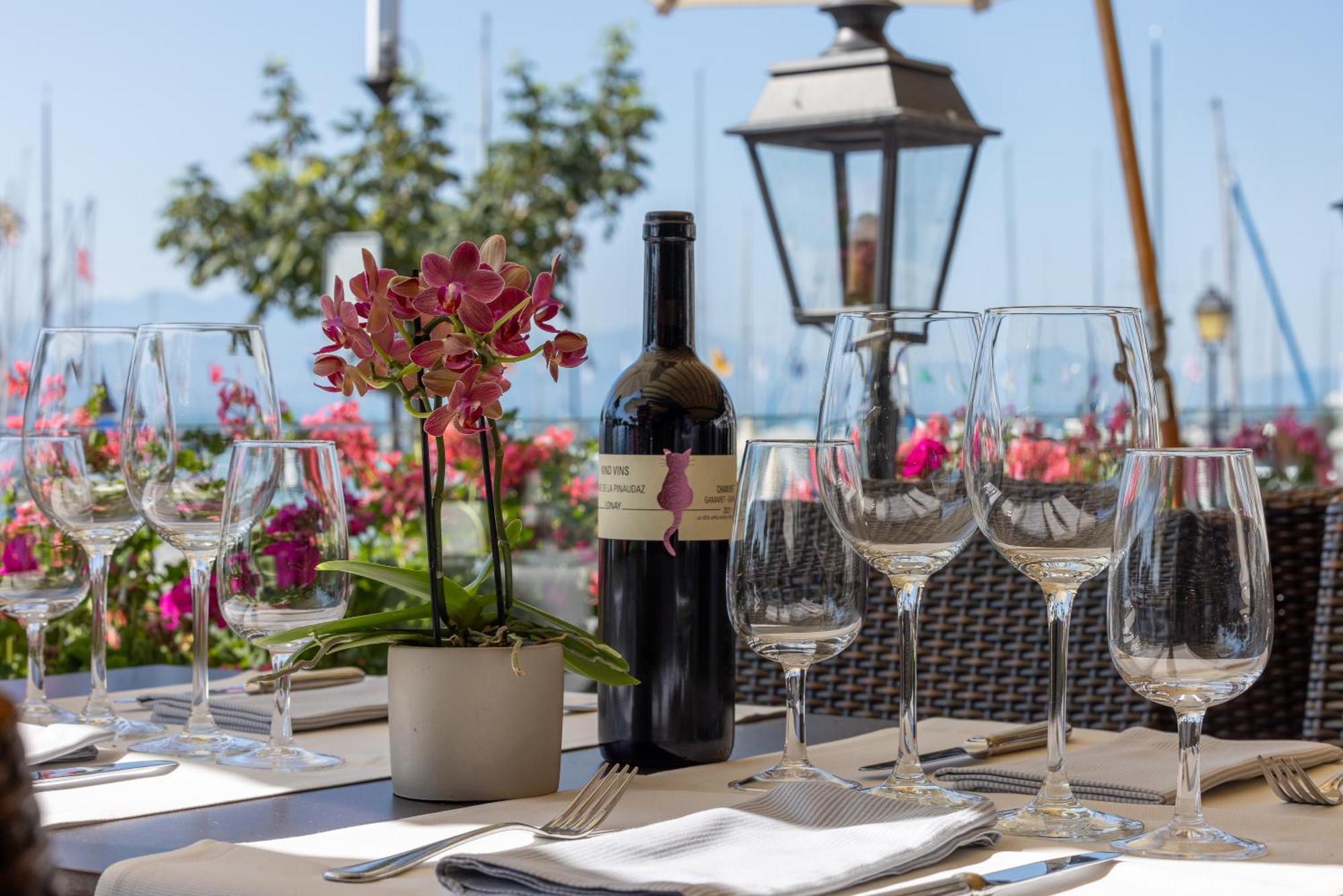 Romantik Hotel Mont Blanc Au Lac Morges Εξωτερικό φωτογραφία