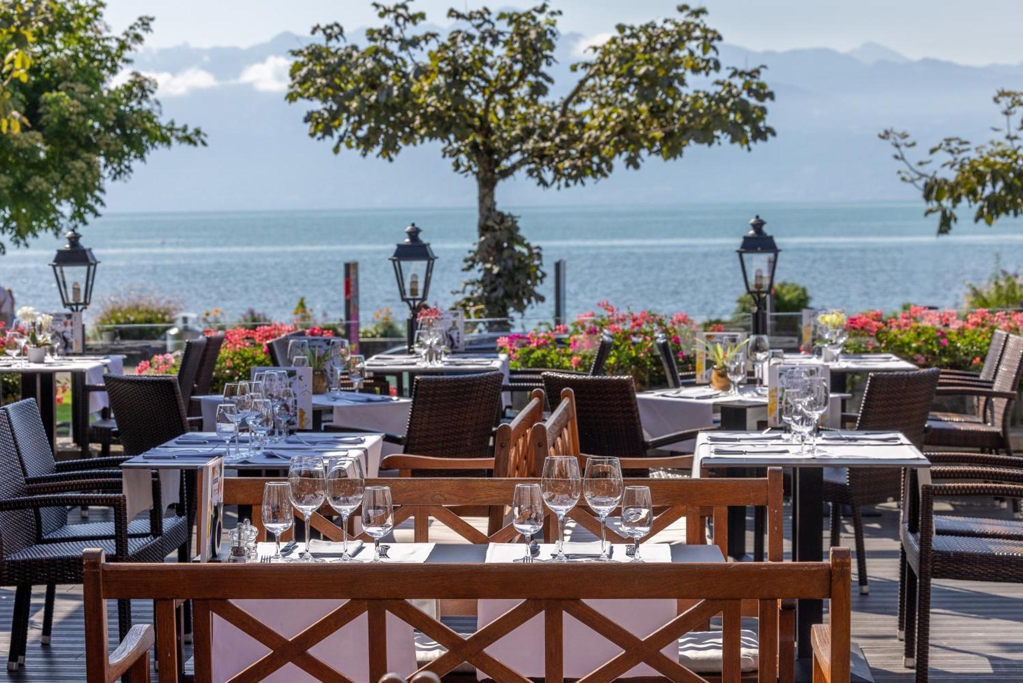 Romantik Hotel Mont Blanc Au Lac Morges Εξωτερικό φωτογραφία