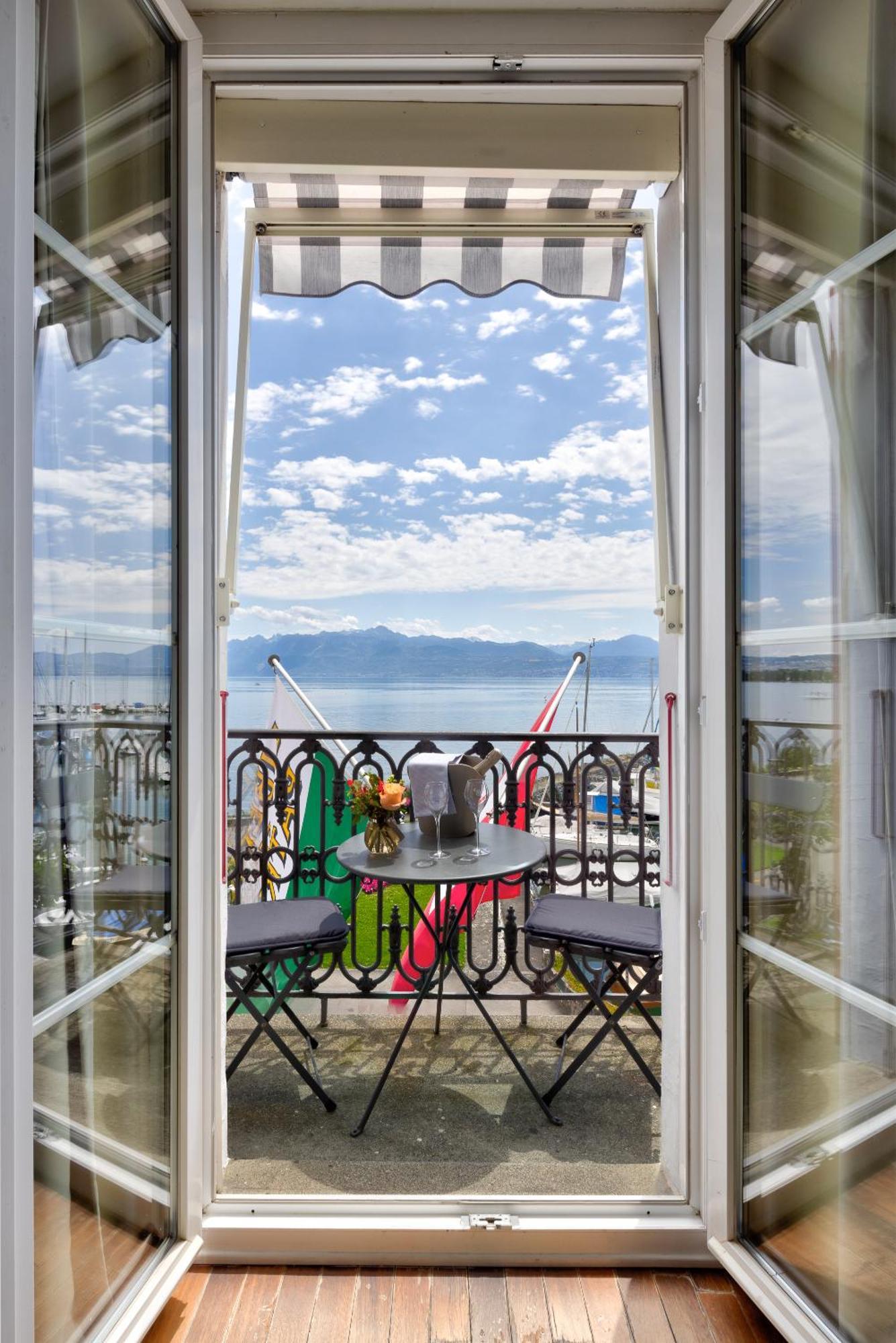 Romantik Hotel Mont Blanc Au Lac Morges Εξωτερικό φωτογραφία